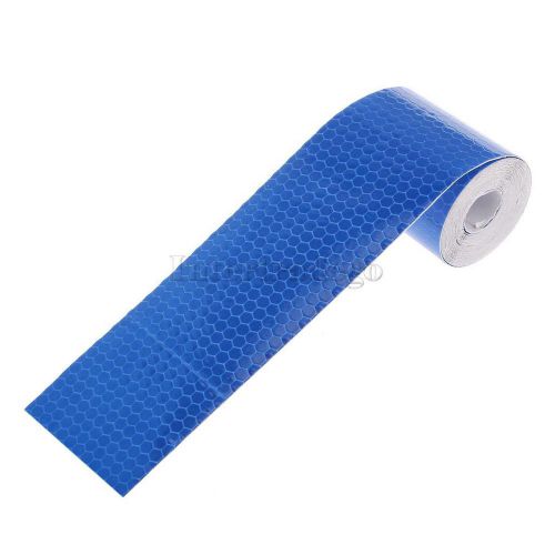 Diy safety car truck warning night reflective strip tape sticker roll blue for sale