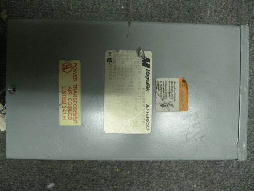 Magnetek Jefferson Transformer 216-1421-000 240/480 to 24/48VAC 0.25KVA 50/60 Hz