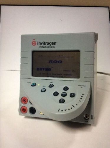 Invitrogen Power Ease 500 Electrophoresis Power Supply