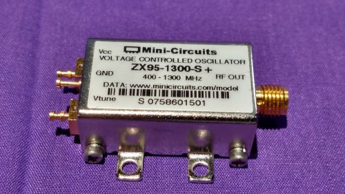 1 X  ZX95 - 1300 - S + voltage controlled oscillator  400 - 1300 MHz