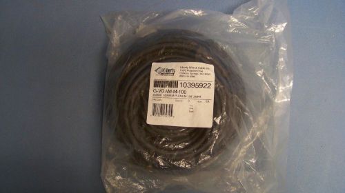 Liberty cable g-vgam-m-100 vgam-m plenum 100&#039; jumper (f2) for sale