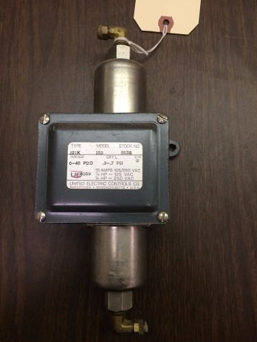 Switch, Pressure - United Electric Controls Type J21K / Model 150 / Stock #9538