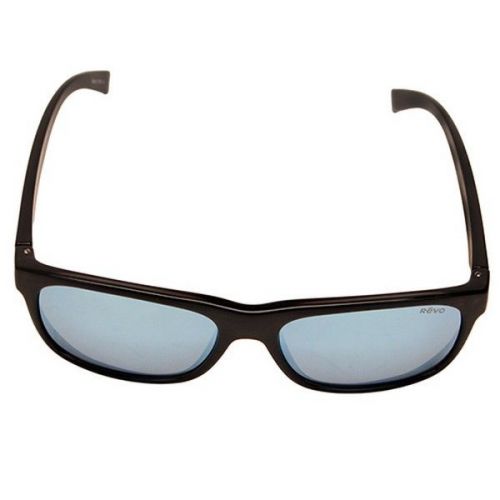 Revo Brand Group RE 1020 01 BL Lukee Sunglasses Black Woodgrain Frames Blue Lens