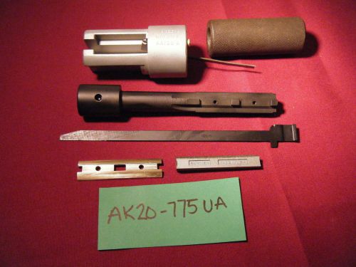 Sunnen Complete Mandrel AK20-775 : S775 Sleeve, AK20-A Adapter, UA-B Shoe, Stone