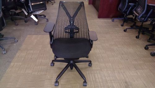 SAYL Chair by Herman Miller - Full - Black Office Chair Ergonomic with Lumbar