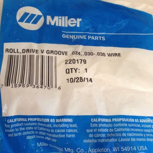 miller drive roll v groove 220179