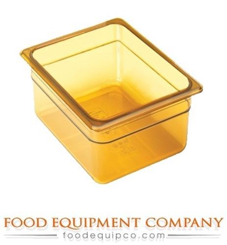 Cambro 26HP150 H-Pan™ 1/2-size 6&#034;D amber  - Case of 6