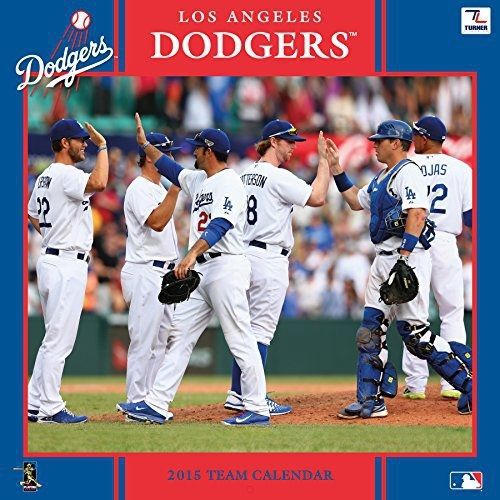 Turner Perfect Timing 2015 Los Angeles Dodgers Team Wall Calendar, 12 x 12