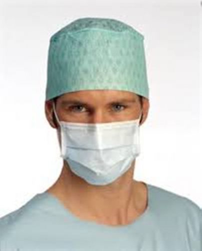 McKesson Surgery Masks Laser Plume Blue 35 Count Protection Comfort Repellent