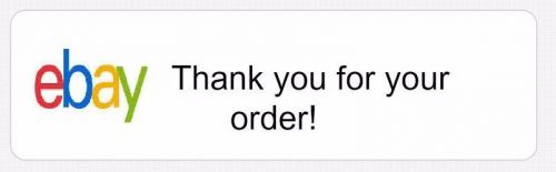 30 EBAY THANK YOU FOR YOUR ORDER LABELS!