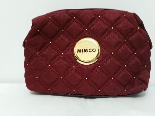 Mimco COSMOS Cosmetic Clutch Makeup Brand New with Tags Small Gold