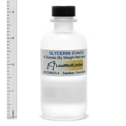 Glycerin  ultra-pure (98%)  4 oz  ships fast from usa for sale