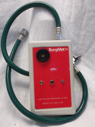 Surgivet v7321 low pressure oxygen alarm for sale