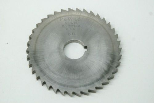 Straight Tooth Plain Milling Cutter 4-1/2 x 5/32 x 1 HS USA