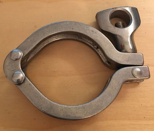 2&#034; tri clamp clover sanitary stainless steel fits 64mm od ferrule flange sus316 for sale