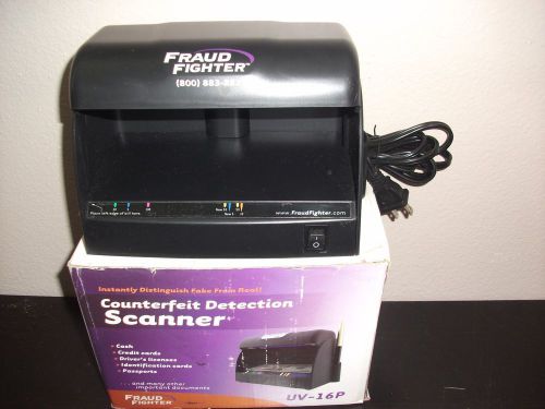 COUNTERFEIT DETECTION SCANNER  UV-16-P &#034;FREE SHIP&#034;