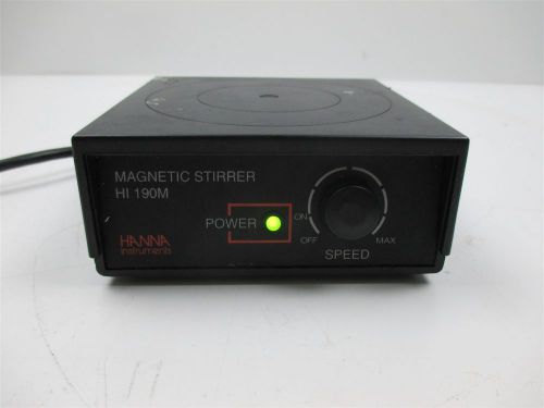 Hanna Instruments HI 190M Magnetic Stirrer Small Portable Lab Model Unit