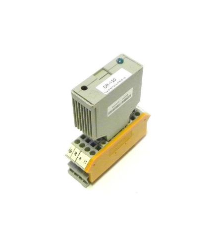 TRANSTECTOR SYSTEMS  DR-120  SURGE PROTECTOR 120 VAC DIN RAIL MOUNT