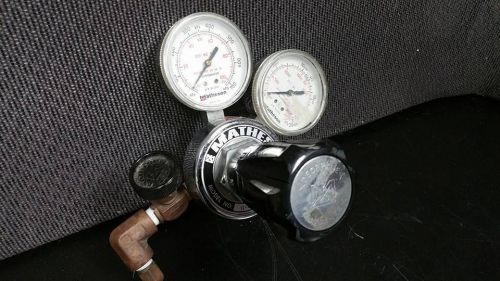 Matheson regulator model 1l-580 w valves for sale