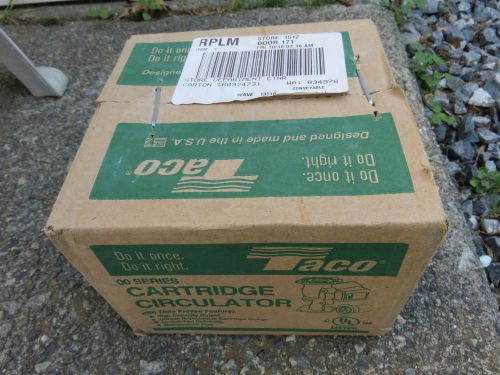 New In Box Taco 007-F5 Replacable Cartridge Type Circulator. Free Ship.