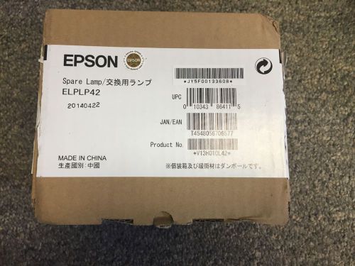 Epson ELPLP42 replacement lamp for Powerlite 400/410 projector