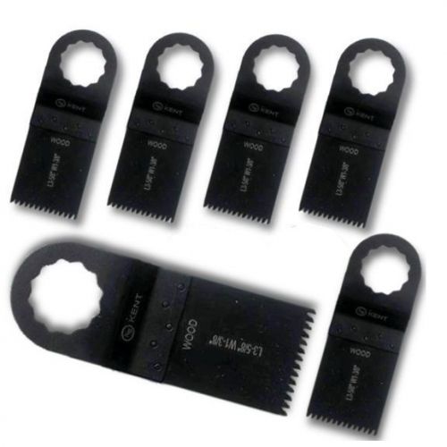 KENT 6pcs Japan Teeth Blades For Soft Wood &amp; Materials, Arbor Hole Type: POL