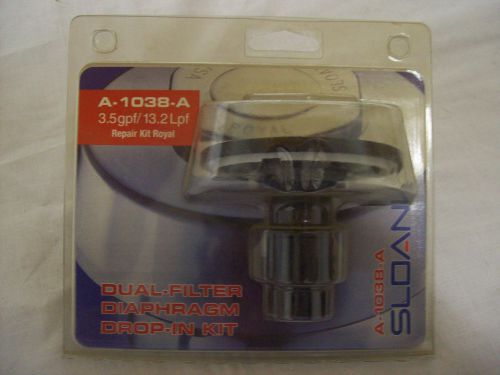 Sloan A-1038-A Repair Kit, Dual Filter Diaphram Drop In Kit