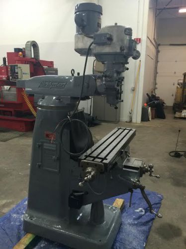 Bridgeport 9” x 42” vertical machining mill w/ anilam dro for sale