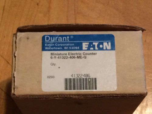 DURANT 6-Y-41322-406-ME-Q Electrical Counter