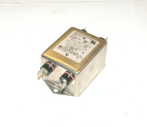 CORCOM  10VW1  EMI POWER LINE FILTER 10 AMP 120/250 VAC