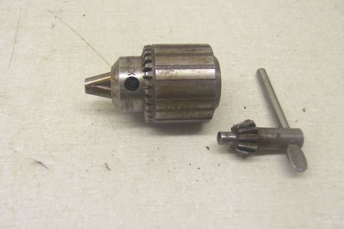 Jacobs 7BChuck New old stock 0-1/4&#034; capacity 1/2&#034;X20 threaded back with key