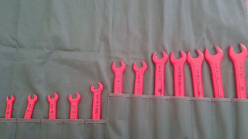 WIHA 1000v Wrench Set 5/16 to 1&#034; 12pc set