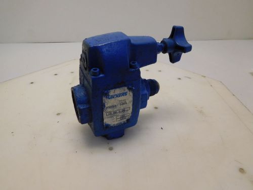 Vickers cs-06-b-50 hydrualic relief valve inline 3/4&#034; for sale