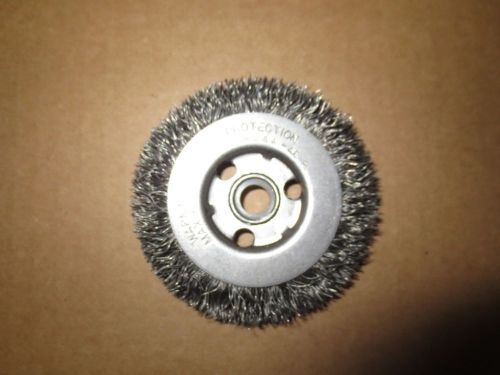 Anderson brush - 03003 - dm3 .0118 crimped wire wheel 1/2-3/8&#034; ar for sale