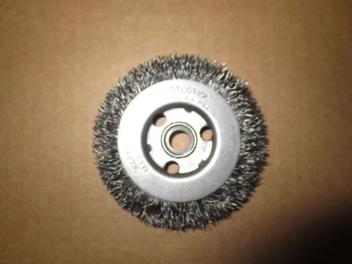 Anderson Brush - 03003 - Dm3 .0118 Crimped Wire Wheel 1/2-3/8&#034; Ar