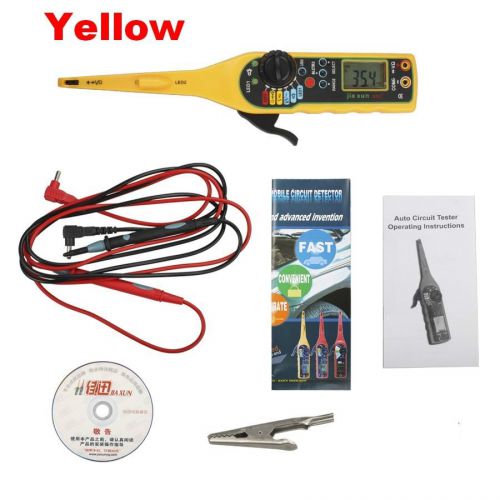 Line/electricity detector and lighting 3 in 1 auto repair tool ( yellow) for sale