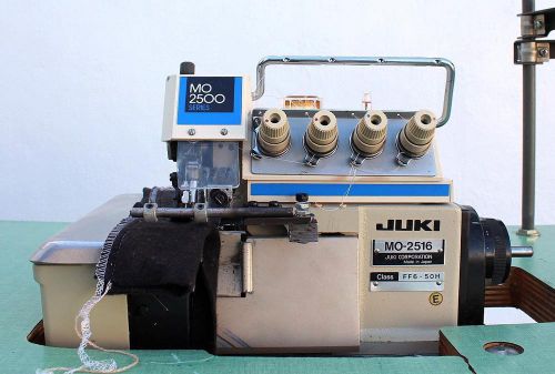 JUKI MO-2516 Overlock Serger 2-Needle 5-Thread Safety Stitch Sewing Machine 220V