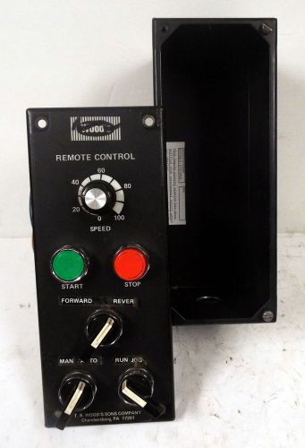 1 USED TB WOODS RC-05 REMOTE CONTROL STATION ***MAKE OFFER***