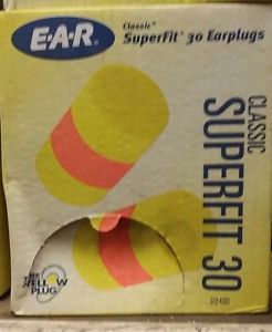 3m 312-4201 earplugs - e-a-r classic superfit 30 uncorded earplugs for sale