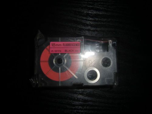 NEW Casio IR-18FPK tape cartridge for label printers, Intact plastic wrapper siz