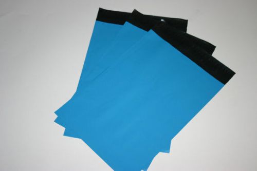 50 Glossy BLUE Design POLY MAILERS (10x13 inches) Shipping Supplies, Party Bag