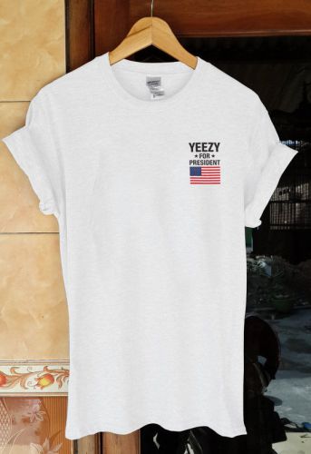 Mens Yeezy For President Official GILDAN T Shirt -