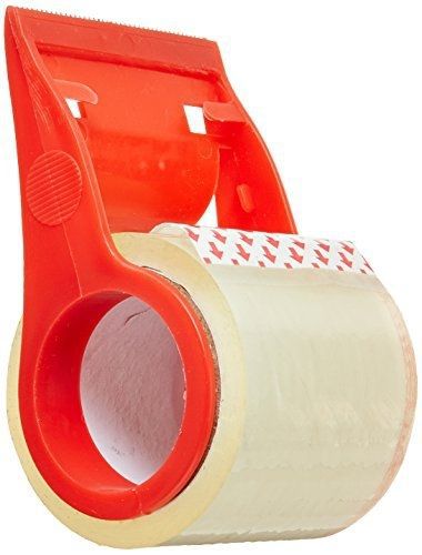 RoadPro RPTD-1001 Clear Packing Tape with Dispenser