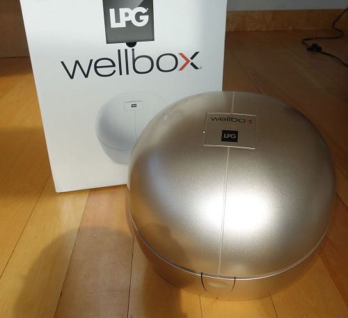 Wellbox Body Tissular Rejuvenate Cellulite Endermologie Therapy Gold Rare $1350