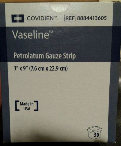 Covidien Vaseline Petroleum Gauze strip 3&#034;x9&#034;