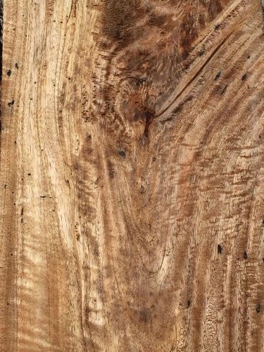 Hawaiian Curly Mango Reclaimed Wood 3 Boards 7-23&#034;x10x1&#034; For Fine Woodworking