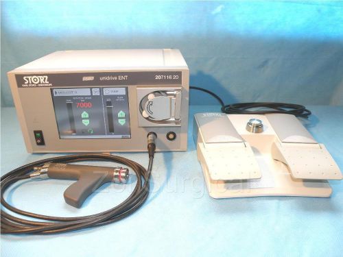 STORZ Unidrive ENT System with DrillCut X Handpiece, model 207116-20