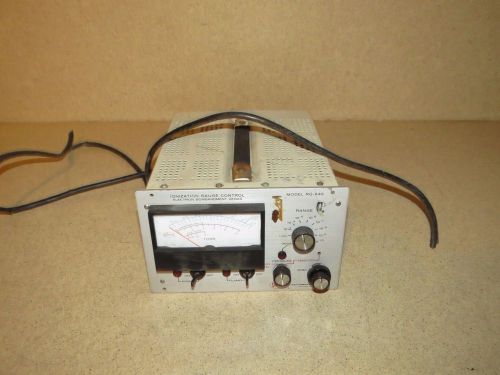 VEECO IONIZATION GAUGE CONTROL ELECTRON BOMBARDMENT DEGAS MODEL RG-840