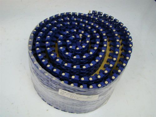 Conveyor belt - m2540 radius flush grid acetal blue   5.9&#034; x 10&#039; for sale