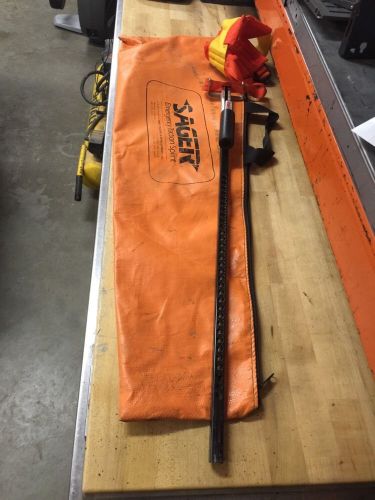 Sager HARE Lower Extremity Traction Splint Parts And Bag Not Complete